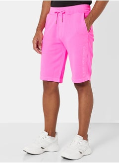 اشتري Logo Cotton Terry Jogger Shorts في الامارات