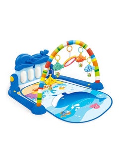 Buy Piano Play Mat Center With Melodies Rattle 45.5 x 7.8 x 32cm in Saudi Arabia