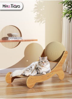 Buy All-in-One Cat Scratcher Bed and Sofa: Durable Versatile and Eco-Friendly in UAE