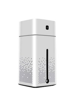 Buy Portable Air Humidifier With LED Night Lamp 1000ml 3W KS-601 White/Black in Saudi Arabia