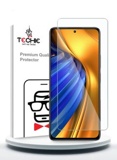 Buy 9H Hardness HD Tempered Glass Screen Protector For Xiaomi POCO F4 5G in Saudi Arabia
