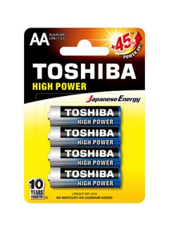 Buy High Power LR 06 AA Battery 4 Pieces in UAE