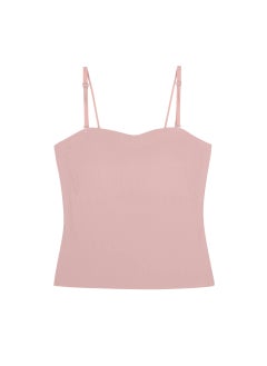 اشتري Plus Size Solid Slim Fit Camisole pink في السعودية