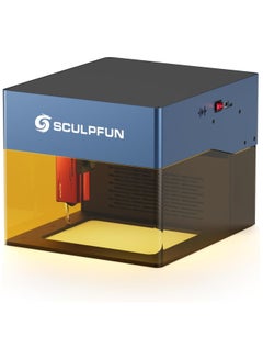 Buy Sculpfun iCube Pro 5W Laser Engraver Portable Laser Engraving Machine with Filter Temperature Alarm in UAE