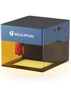 Buy Sculpfun iCube Pro 5W Laser Engraver Portable Laser Engraving Machine with Filter Temperature Alarm in UAE