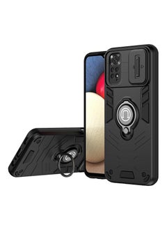 Buy GOLDEN MASK For Xiaomi Redmi Note 11 Pro/Note 11 Pro 5G Armored Window Bracket Camera Shield Cover Camera Lend Protection With Ringe (Black) in Egypt