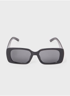 اشتري Solid Rectangle Frame Sunglasses في السعودية