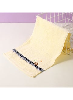 Buy Piano Monkey Towel (S) (Yellow) in Saudi Arabia