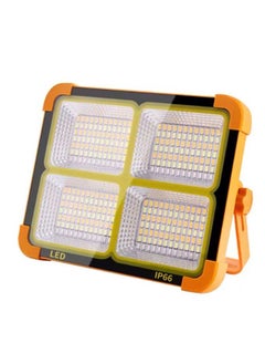 Buy LED Portable Solar Work Light, 100W High brightness Rechargeable Emergency Worklight with 4 Light Modes Flood Light in Saudi Arabia