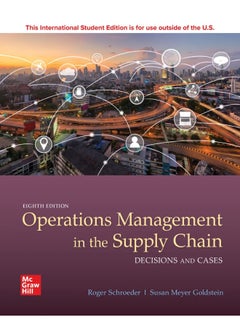 Buy ISE OPERATIONS MANAGEMENT IN THE SUPPLY CHAIN: DECISIONS & CASES in UAE