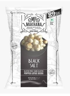 Buy Black Salt Popped Lotus Seeds  25 Grams Gluten-Free in UAE