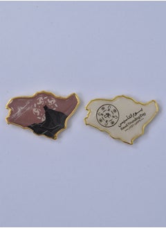 Buy Two Pieces of Foundation Day Brooch in Saudi Arabia