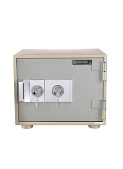 Buy SD102K2 Bumil Safe Anti-Burglar Fireproof Safe Box with a Removable Tray and Dual Key Locks  (33.3 X43.3 X40CM 37Kgs) - Made in Korea in Egypt