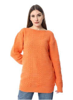 Buy Women Wool Long Pullover With High Neck in Egypt