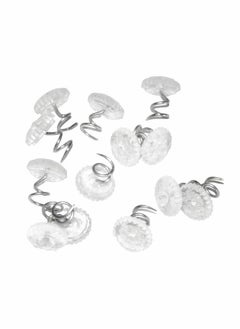 Buy 50 Pcs Clear Heads Twist Pins Bedskirt Pins Upholstery Pins for Upholstery, Slipcovers and Bedskirts, Push Pins Holds Bedskirt Firmly in Place Without Damage Clear Heads Twist Pins in UAE