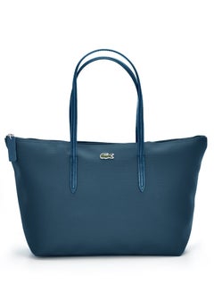 Buy Lacoste Tote bag Large size peacock blue color in UAE