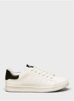 Buy Lace Up Low Top Sneakers in Saudi Arabia