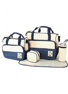 Buy 5-Piece Waterproof Diaper Bag Set in UAE