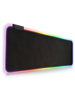 Buy RGB Gaming Mouse Pad Extra Large and Soft LED Extended in Saudi Arabia