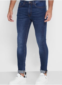 Buy Mid Wash Skinny Fit Jeans in UAE