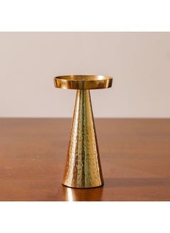 Buy Abriz Pillar Candle Holder Pillar Candle Holder Taper Candlestick Holders Decorative Candle Holder for Formal Events Wedding Church Holiday Decor Table Centerpiece Decoration  Gold 11X11X20Cm in UAE