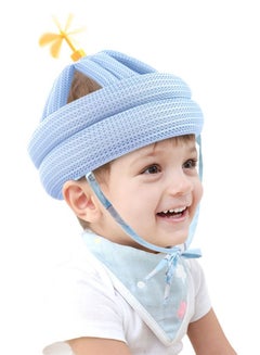 Buy Baby Head Protector for Crawling Walking Running Infant Safety, No Bumps and Soft Cushion Baby Helmet Suitable for Children Learning to Walk, Blue in Saudi Arabia