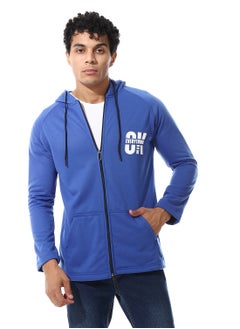 Buy Mens Hoodie With Through Zipper And Printed in Egypt