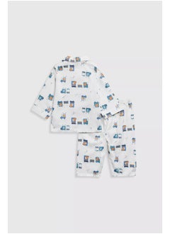 Buy Animal Transport Woven Baby Pyjamas in Saudi Arabia