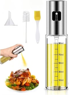 Buy Oil Spray Bottle Olive Oil Sprayer Spray Bottle Oil Sprayer Oil Sprayer Dispenser Set for BBQ Cooking Salad 100ML in UAE