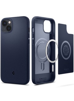 Buy Mag Armor MagFit iPhone 14 Plus Case Cover with Magsafe - Navy Blue in UAE