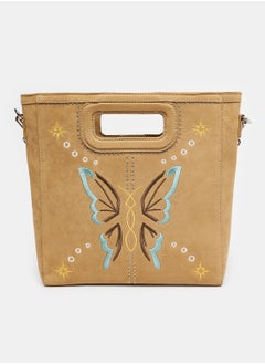 Buy Embroidered Pattern Cross Body Bag in Egypt