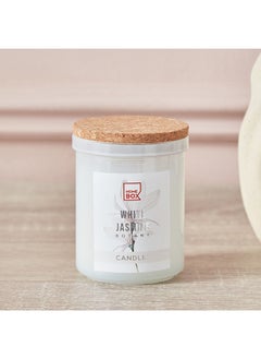 اشتري Qara Ecology White Jasmine Jar Candle with Lid 114 g في السعودية