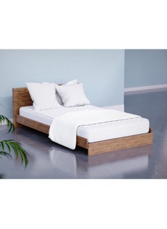 Buy Mahmayi White 100x200 Single Bed Size Mattress, Memory Foam Mattress for Cool Sleep, Pressure Relief, Foam Mattress for Living Room, Bed Room 100 cm in UAE