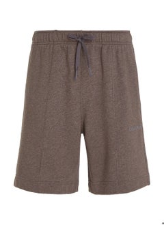 Buy Men's Relaxed Gym Shorts, Grey in UAE