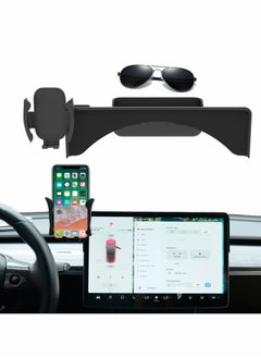 Buy Phone Holder for Tesla Model Y 3 Compatible with 5.5-7.0 Inch Smartphones in UAE