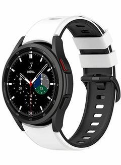 Buy Sports Strap Compatible with Samsung Galaxy Watch 5 pro 45mm Watch 4 Classic 42mm 46mm band No Gaps Soft Silicone Replacement Straps for Galaxy Watch 5 4 40mm 44mm WristBand in Saudi Arabia
