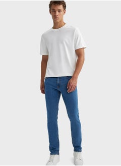 Buy Light Wash Skinny Fit Jeans in UAE