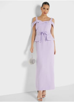 Buy Tie Detail Dress in Saudi Arabia