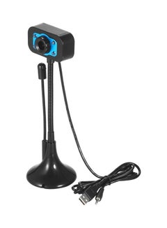 Buy HD USB Webcam Black/Blue in Saudi Arabia