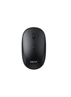 Buy Mouse Havit MS78GT Wireless Mouse-Lightweight, Ergonomic Design, Reliable,200-2400-3200 DPI (Black) in UAE