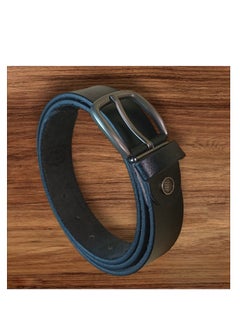 Buy Men's Leather Belt  Elegant Design that Adds a Touch of Elegance to your Look - 145CM in Egypt