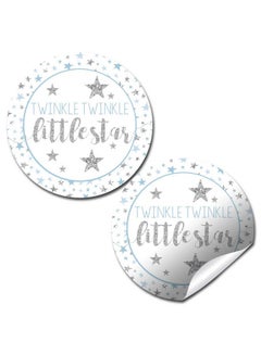 اشتري Twinkle Twinkle Little Star Boy Baby Sprinkle Baby Shower Thank You Sticker Labels 40 2" Party Circle Stickers By Amandacreation Great For Party Favors Envelope Seals & Goodie Bags في السعودية