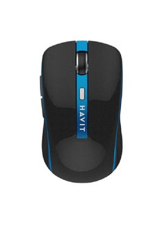 Buy Havit Wireless Mouse, Black/Blue HV-MS951GT in Saudi Arabia