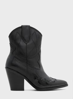 Buy Nurodeo Mid Heel Ankle Boots in UAE