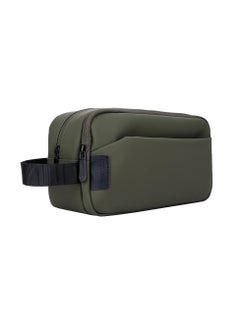 Buy Urban Travel Pouch / Perfect for Home & Travel / Strong Bearing Capacity / Fits More Accessories / Reinforced Handle / Cable Organizer / Multi Ports / Double Polyester - Olive in UAE