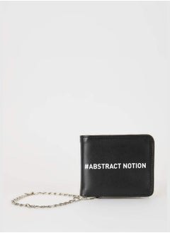 Buy Slogan Print Wallet in UAE