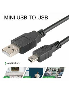Buy Mini USB 5Pin to USB 2.0 Male Data Cable for Hard Disk, Camera and Phone in Saudi Arabia