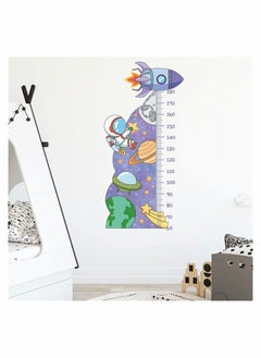 Buy Kids Height Growth Chart Wall Stickers Outer Space Wall Decals Astronaut Kids Measuring Ruler Wallpaper Decals Peel and Stick for Kids Living Room Bedroom Wall Decor in UAE