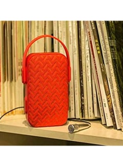 Buy MY220BT Portable Bluetooth Speaker With Mini Microphone - Red in UAE