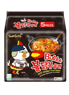 اشتري Samyang Buldak Hot Chicken Flavor Ramen 5 x 140 g في الامارات